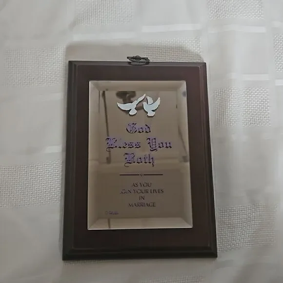 Wells Wooden Hanging Picture Frame For Wedding Couple 6×8 - Picture 16 of 16